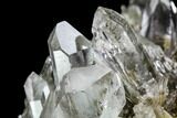 Quartz Crystals With Adularia - Hardangervidda, Norway #111476-2